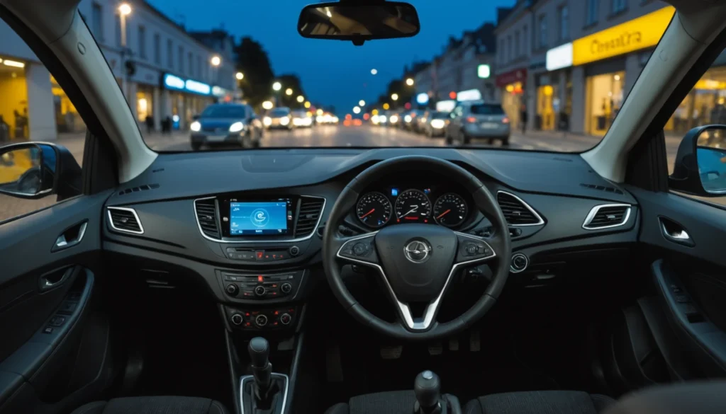 voyant voiture avec clé opel astra