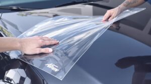 covering transparent voiture