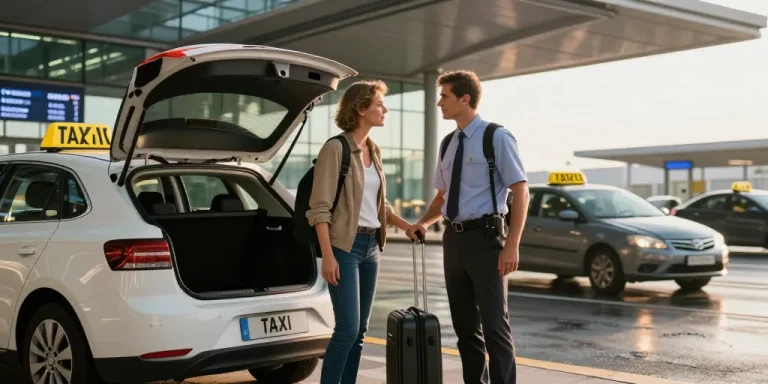 Taxi ou parking d’aéroport : pourquoi le taxi est souvent le meilleur choix pour partir serein
